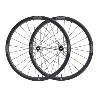 Astuto 700C EV36-ADB 'Plus' IRIS  36mm Discbrake Hookless Wheelset - Berd Polylight