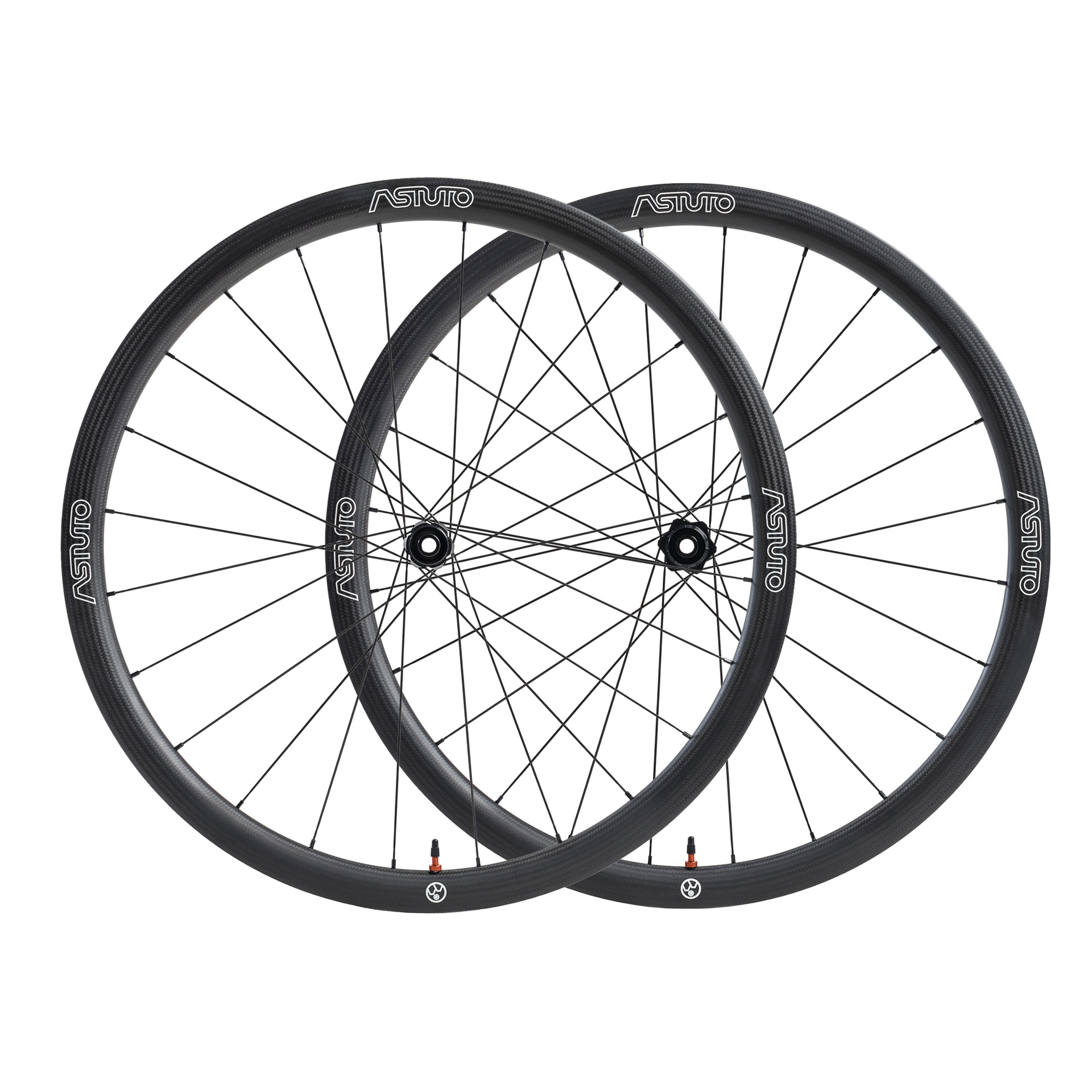 Astuto 700C EV36-ADB 'Plus' IRIS  36mm Discbrake Hookless Wheelset - Berd Polylight