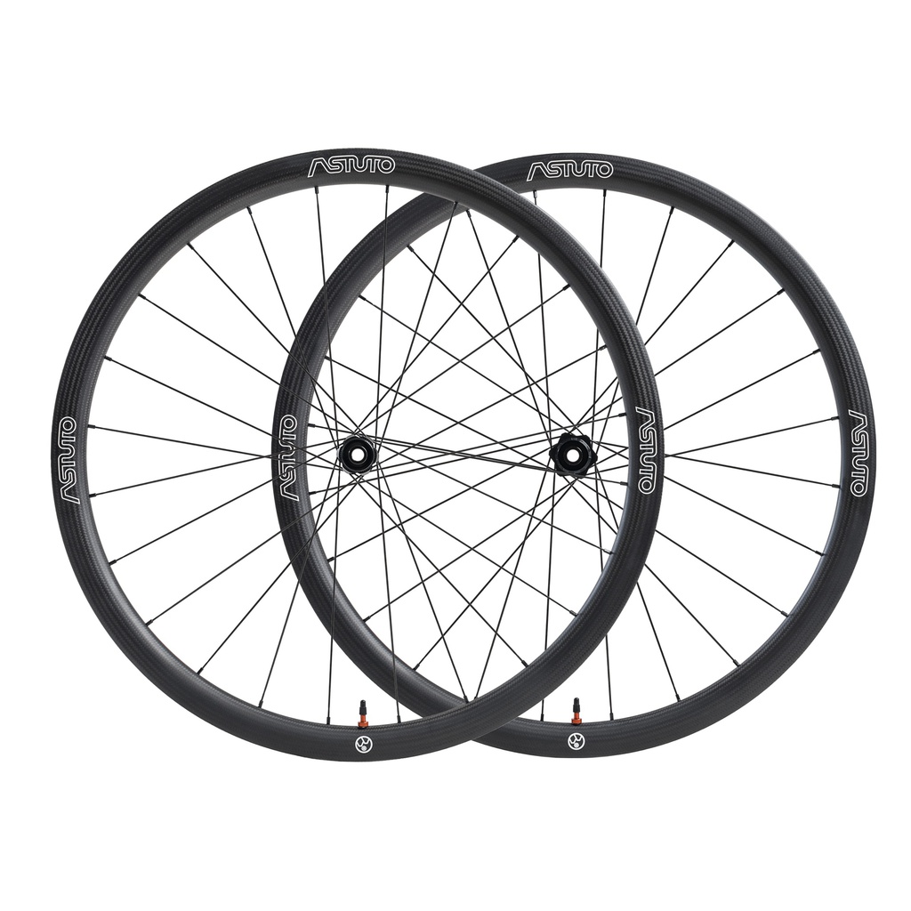 Astuto EV36 DB カーボンホイール Astuto EV36-ADB 36mm Discbrake Hook type Wheelset - Berd Polylight